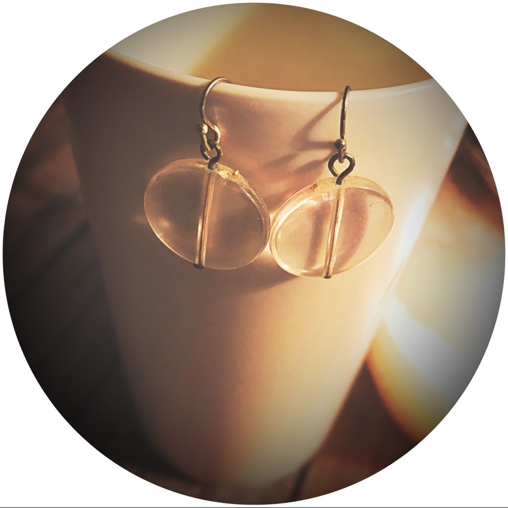 Circle Drop Earrings